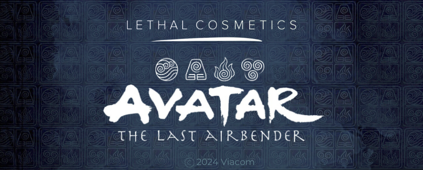 Lethal Cosmetics Avatar The Last Airbender Collection