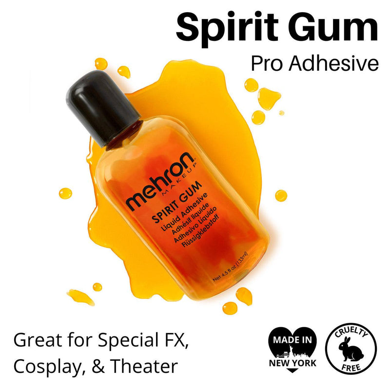 Mehron Spirit Gum Liquid Adhesive Adhesive   