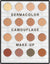 Kryolan Dermacolor Camouflage Creme Mini-Palette 16 Colors Foundation Palettes Nr. 2/D2  