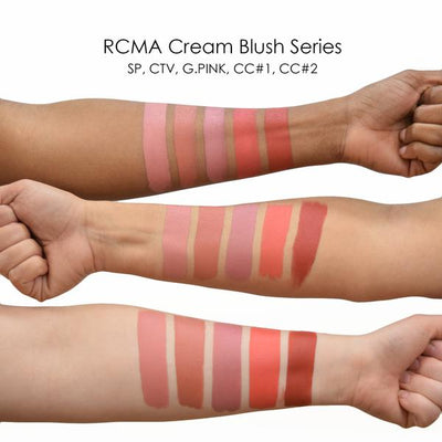 RCMA 5 Part Series Cream Blush Palette Blush Palettes   