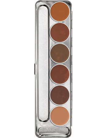 Kryolan Dermacolor Camouflage Creme Palette 6 Colors Foundation Palettes D  