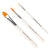 Mehron Paradise AQ 3 Piece Brush Set Brush Sets   