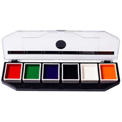 Narrative Cosmetics 6 Color On Camera Primary Alcohol Activated Makeup Palette Alcohol Activated Palettes   