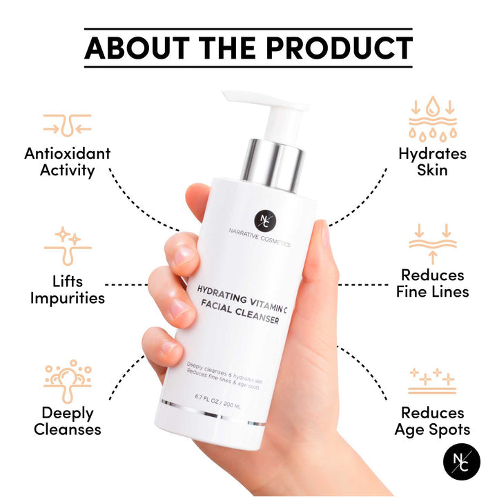 Narrative Cosmetics Vitamin C Face Wash Cleanser Cleanser   