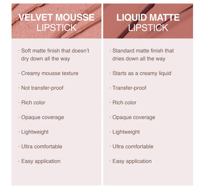 Dose of Colors Velvet Mousse Lipstick Lipstick   