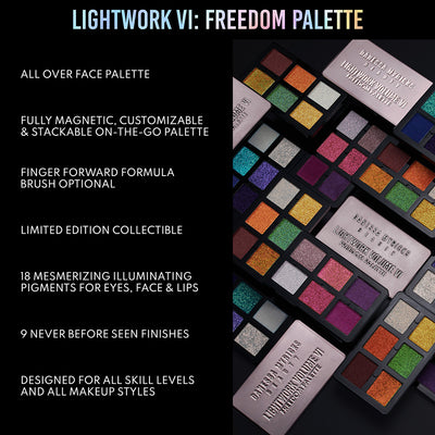 Danessa Myricks Beauty Lightwork VI Freedom Palette Eyeshadow Palettes