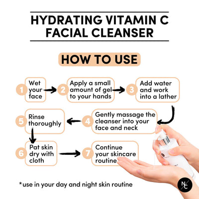 Narrative Cosmetics Vitamin C Face Wash Cleanser Cleanser   