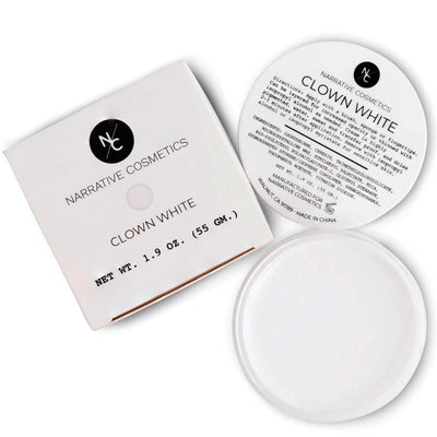 Narrative Cosmetics Quick Drying Clown White Cream Makeup Clown Makeup   