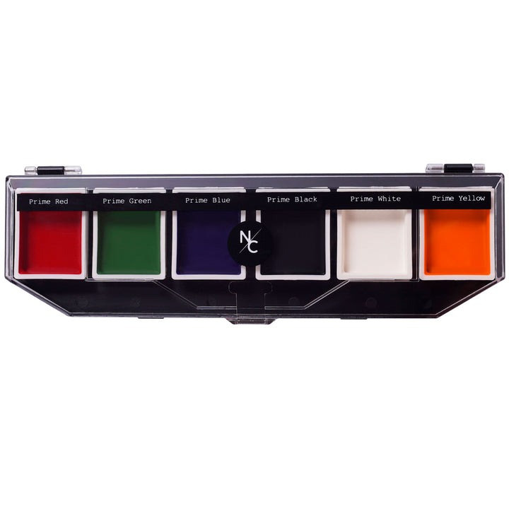 Narrative Cosmetics 6 Color On Camera Primary Alcohol Activated Makeup Palette Alcohol Activated Palettes   