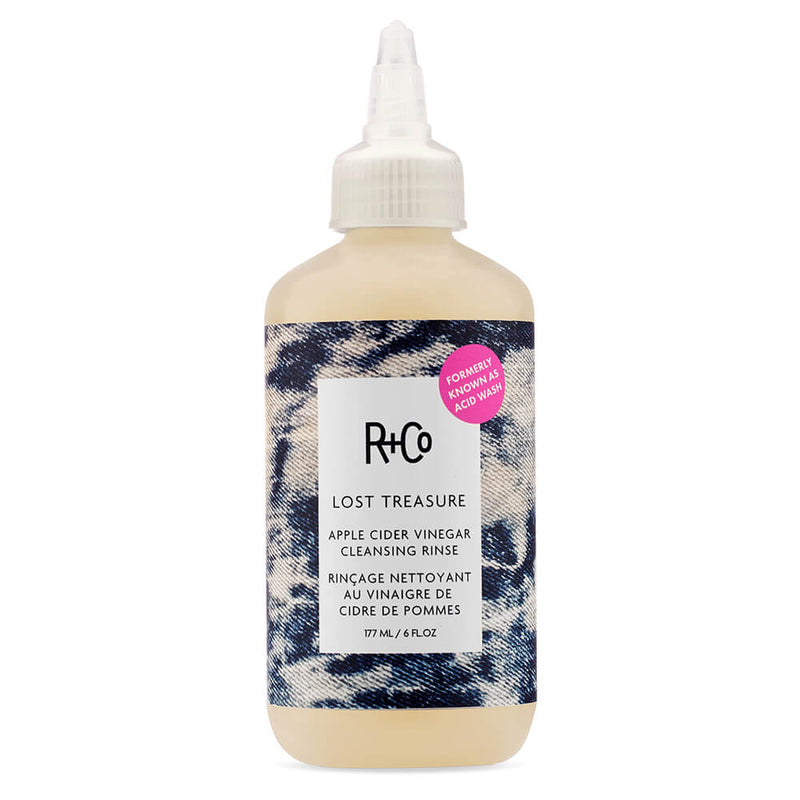 R+Co Lost Treasure Acid Wash Apple Cider Vinegar Cleansing Rinse Hair Treatment   