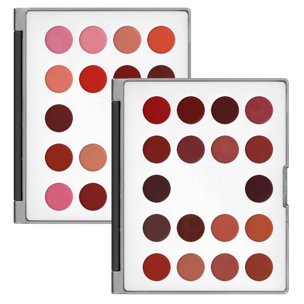 Kryolan Lip Rouge Mini-Palette 18 Colors Lip Palettes   