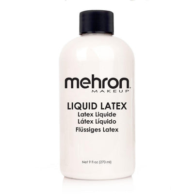 Mehron Liquid Latex Latex 9 oz. Clear 