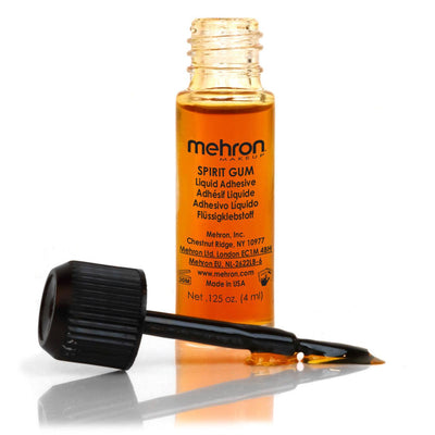 Mehron Spirit Gum Liquid Adhesive Adhesive 0.125oz. w/brush (118AC)  