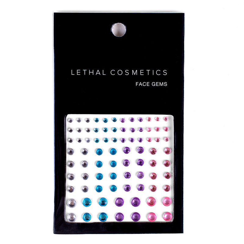 Lethal Cosmetics Colorful Face Gems Face Gems   