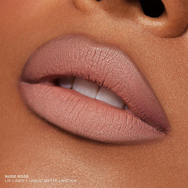 Dose of Colors Nude Rose Liquid Matte Lipstick Liquid Lipstick   