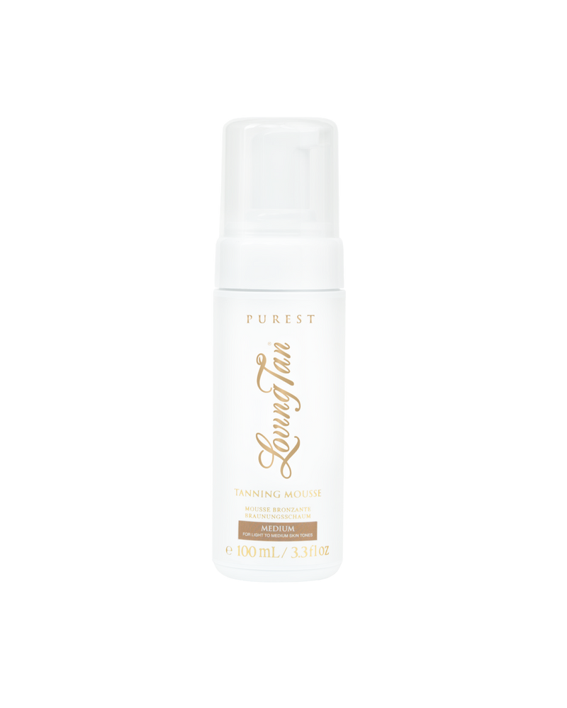 Loving Tan Purest Tanning Mousse Self Tanner Medium  