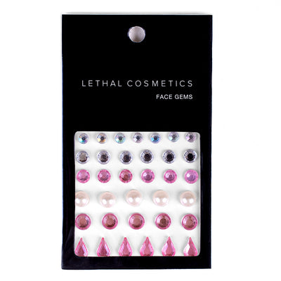 Lethal Cosmetics Tear Drops Face Gems Face Gems   