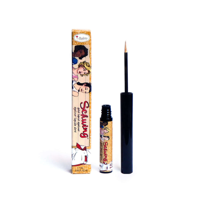 The Balm Cosmetics Schwing Liquid Eyeliner Eyeliner 14k Gold  