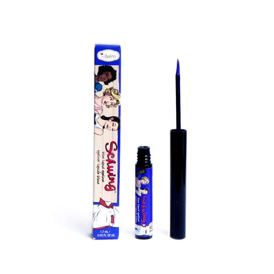 The Balm Cosmetics Schwing Liquid Eyeliner Eyeliner Sapphire Blue  