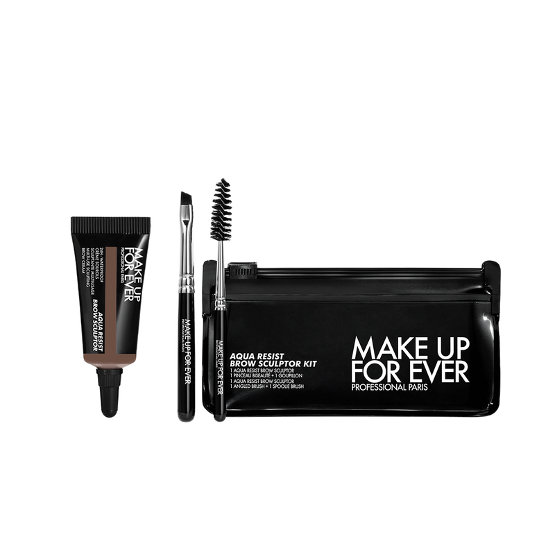 Make Up For Ever Aqua Resist Brow Sculptor Kit ($53 value) Eyebrows 30 Soft Brown  