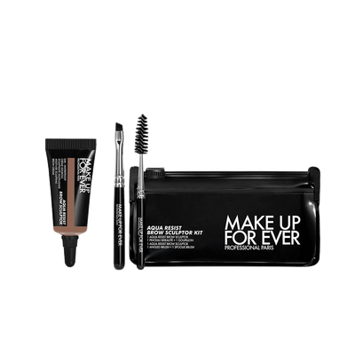 Make Up For Ever Aqua Resist Brow Sculptor Kit ($53 value) Eyebrows 25 Medium Ash  