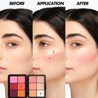 Make Up For Ever HD Skin Blush & Glow Palette Face Palettes   