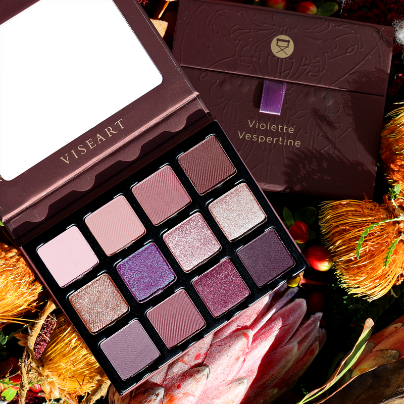 Viseart Violette Vespertine Étendu Eyeshadow Palette Eyeshadow Palettes   