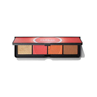 Smashbox Halo Sculpt and Glow Face Palette Contour Palettes Coral Saturation  