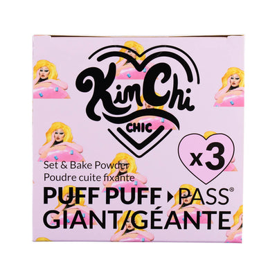 KimChi Chic Beauty Giant Puff Puff Pass Setting Powder Loose Powder   