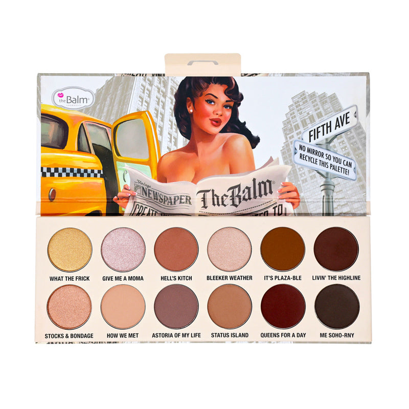 The Balm Cosmetics Ms. Nude York Eyeshadow Palette Eyeshadow Palettes   