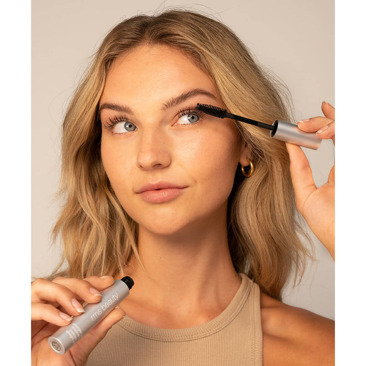 RMS Beauty Straight Up Volumizing Peptide Mascara style image