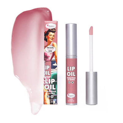 The Balm Cosmetics Lip Oil Lip Oil Too Slow Mauve Over  