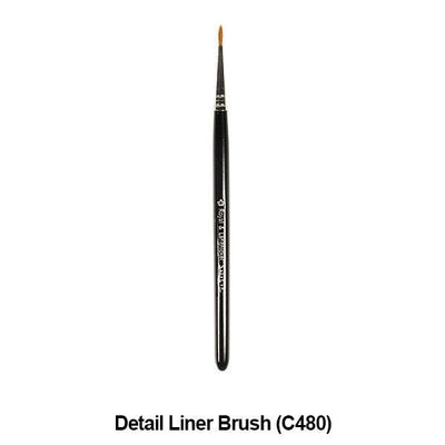 Graftobian Pro Royal Silk Line Individual Brushes (Sold Separately) Eye Brushes Detail Liner Brush (78118-C480)  