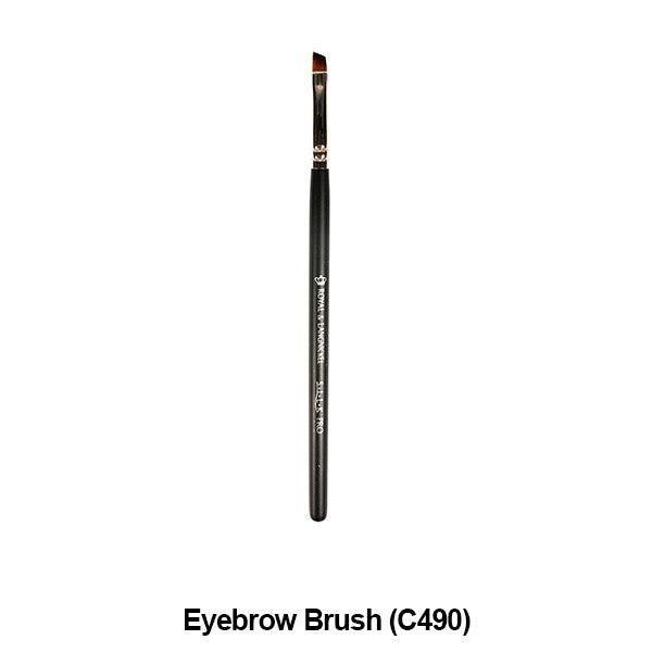 Graftobian Pro Royal Silk Line Individual Brushes (Sold Separately) Eye Brushes Eyebrow Brush (78119-C490)  