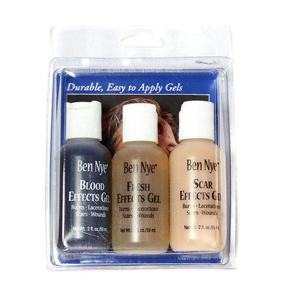 Ben Nye Effects Gel Wound Kit (Set of 3) SFX Kits 2.0 oz.  