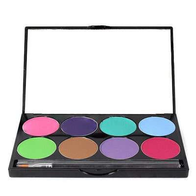 Mehron Paradise Makeup AQ 8 Color Palette Water Activated Palettes   