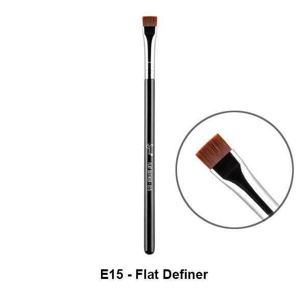 Sigma Chrome Brushes for Eyes Eye Brushes E15 - Flat Definer  