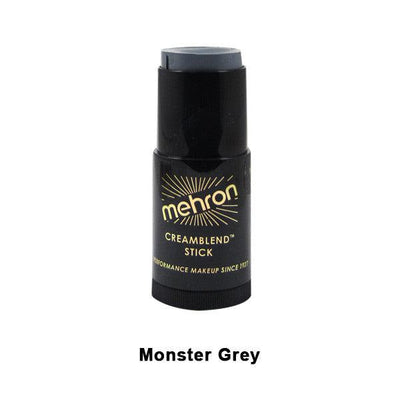 Mehron CreamBlend Stick FX Makeup Monster Grey (400-MG)  