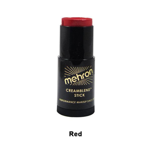 Mehron CreamBlend Stick FX Makeup Red (400-R)  