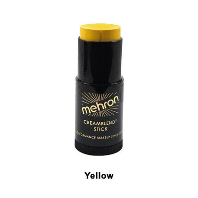 Mehron CreamBlend Stick FX Makeup Yellow (400-Y)  