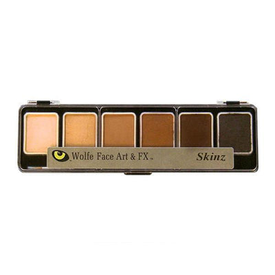 Wolfe FX Hydrocolor Palette Water Activated Palettes Skinz/Flesh Color Palette (6-Color)  