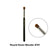 Bdellium Tools Maestro Series Brushes for Eyes Eye Brushes   