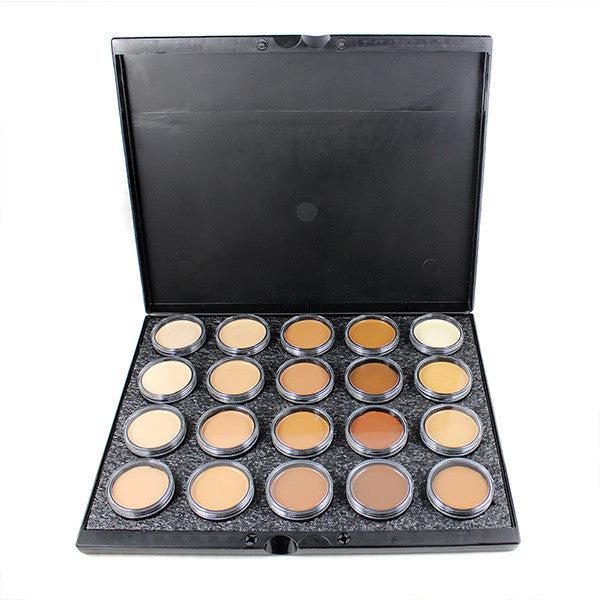 Mehron Celebre Pro-HD Makeup 20-Color Palette (large full sized) - Palette A- 201 Foundation Palettes   