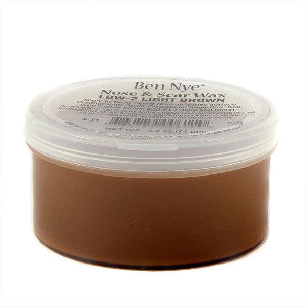 Ben Nye Nose & Scar Wax Modeling Wax Light Brown 2.5oz (LBW-2)  