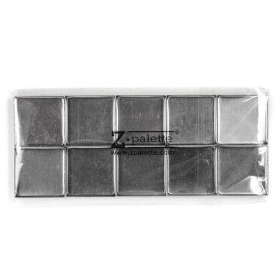 Z Palette Square Empty Metal Pans 20 Pack De-potting Tools   