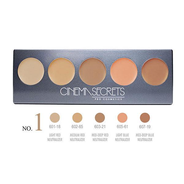 Cinema Secrets Ultimate Corrector 5-IN-1 PRO Palette Corrector Palettes   