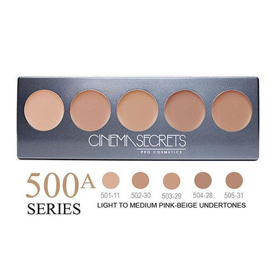 Cinema Secrets Ultimate Foundation 5-IN-1 PRO Palettes Foundation Palettes 500A Series  