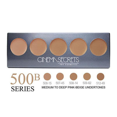 Cinema Secrets Ultimate Foundation 5-IN-1 PRO Palettes Foundation Palettes 500B Series  