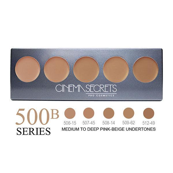 Cinema Secrets Ultimate Foundation 5-IN-1 PRO Palettes Foundation Palettes 500B Series  