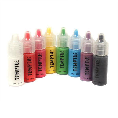 Temptu SB 8pc Hi Def Color Starter Kit 1/4 oz Airbrush SFX Kits   